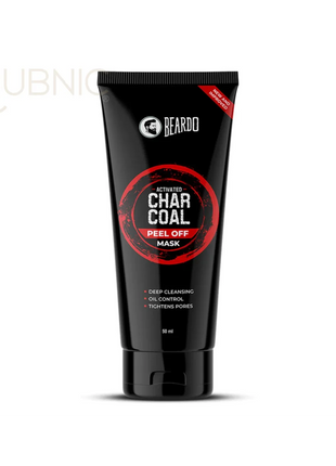 Beardo Activated Charcoal Facewash & Peel Off Mask Combo -