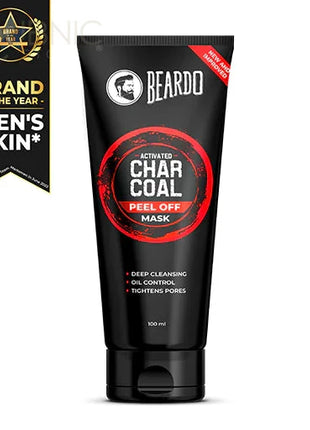 Beardo Activated Charcoal Peel Off Mask - PEEL OFF MASK