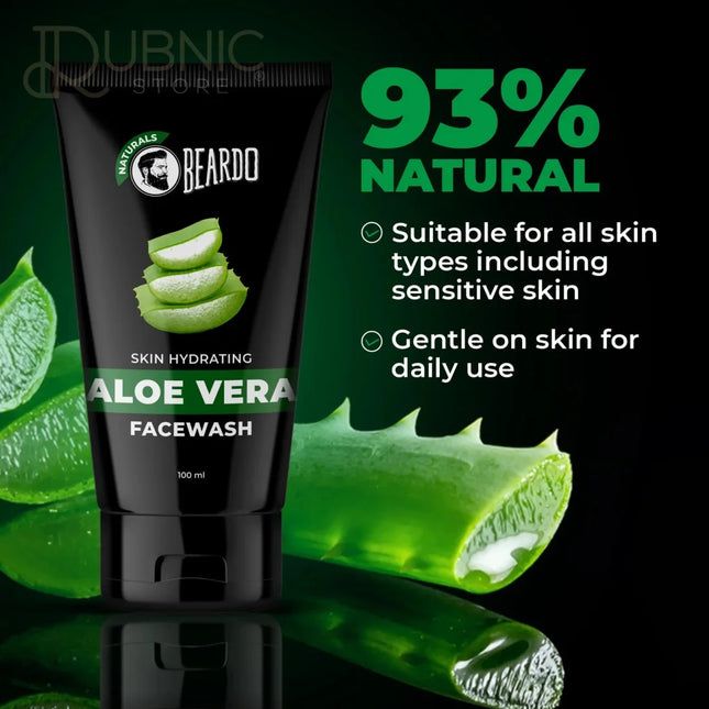 Beardo ALOE VERA Natural Facewash (For Dry Skin) - face wash