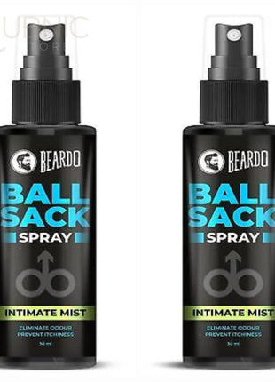 Beardo Ball Sack Spray - For Fresh & Dry Balls pack of 2 -