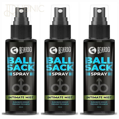 Beardo Ball Sack Spray - For Fresh & Dry Balls pack of 3 -