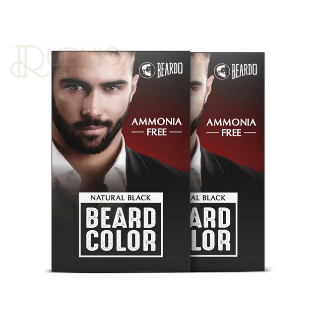 Beardo Beard Color For Men - Natural Black pack of 2 - BEARD