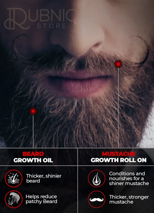 Beardo Beard Growth Combo - Beard & Hair Growth Oil