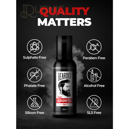 Beardo Beard & Hair Growth Oil - Beard & Hair Growth Oil