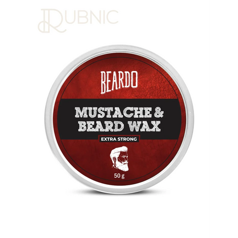 Beardo Beard & Mustache Wax - Extra Strong - beard wax