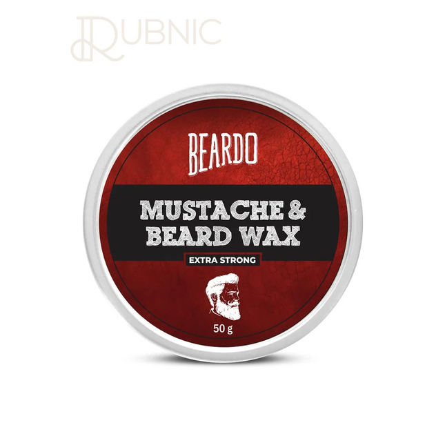 Beardo Beard & Mustache Wax - Extra Strong - beard wax