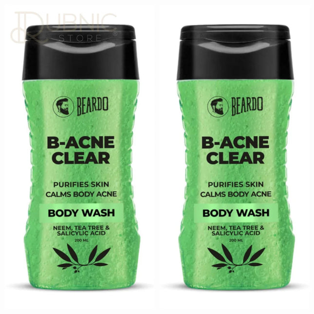 Beardo BODY-ACNE Clear Bodywash pack of 2 - BODY WASH