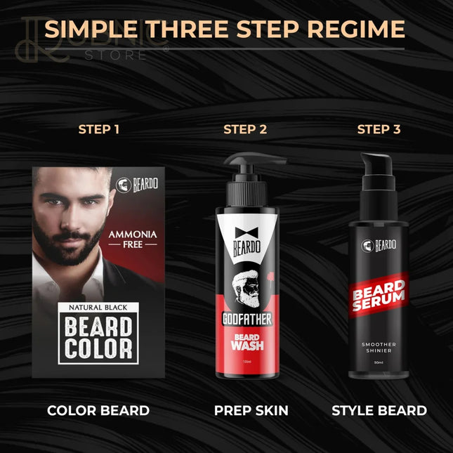 Beardo Color & Care Combo - BEARD COLOUR