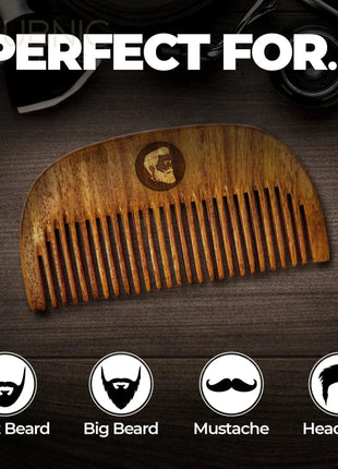 Beardo Compact Sheesham Beard Comb - Comb