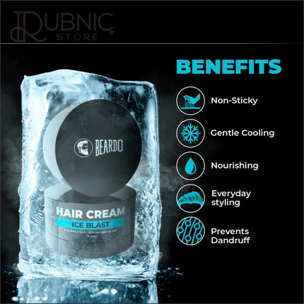 Beardo Cooling Hair Cream (For Daily Use) - hair cream oil