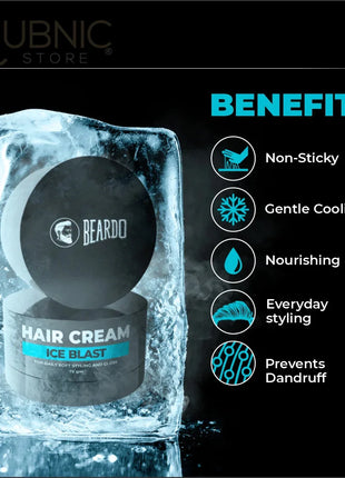 Beardo Cooling Hair Cream (For Daily Use) pack of 2 - hair