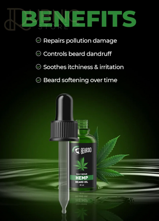 Beardo Daily Repair Hemp Beard Oil - Beard & Hair Growth Oil