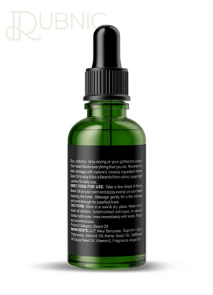 Beardo Daily Repair Hemp Beard Oil - Beard & Hair Growth Oil