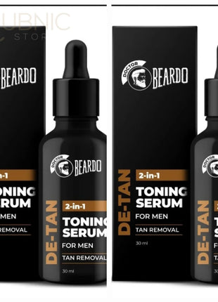 Beardo De-Tan 2 In 1 Toning Serum pack of 2 - FACE SERUM