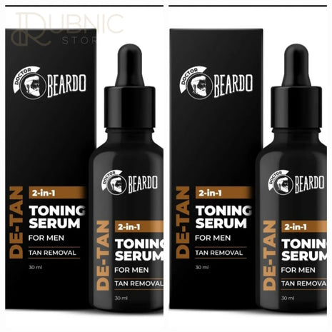 Beardo De-Tan 2 In 1 Toning Serum pack of 2 - FACE SERUM