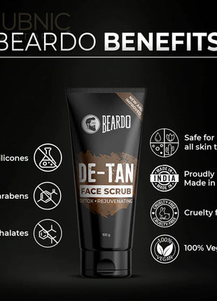 Beardo De-Tan Face Scrub - FACE SCRUB