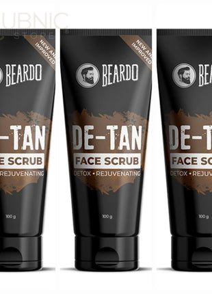 Beardo De-Tan Face Scrub pack of 3 - FACE SCRUB