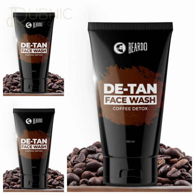 Beardo De-Tan Facewash For Men 100 ML PACK OF 3 - face wash