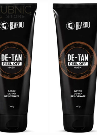 Beardo De-Tan Peel Off Mask pack of 2 - PEEL OFF MASK