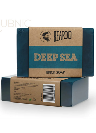 Beardo Deep Sea Brick Soap pack of 12 - BATH SHOP