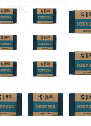 Beardo Deep Sea Brick Soap pack of 12 - BATH SHOP