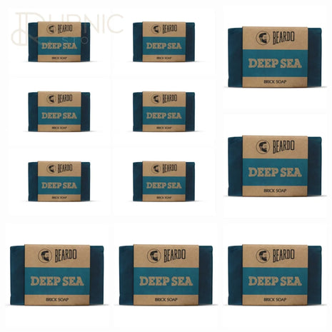 Beardo Deep Sea Brick Soap pack of 12 - BATH SHOP