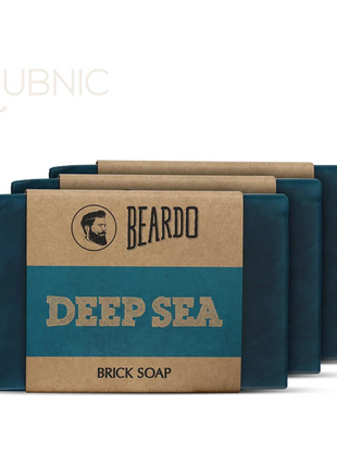 Beardo Deep Sea Brick Soap pack of 12 - BATH SHOP