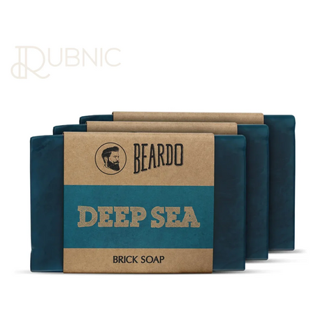 Beardo Deep Sea Brick Soap pack of 3 - BATH SHOP