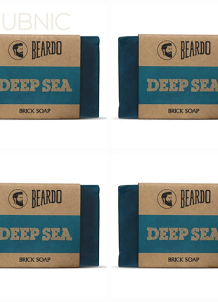 Beardo Deep Sea Brick Soap pack of 4 - BATH SHOP