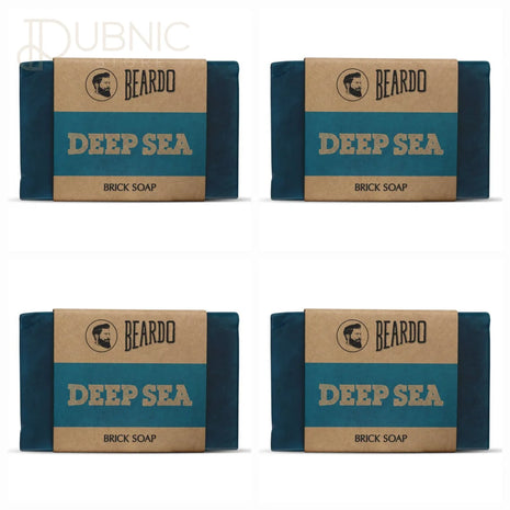 Beardo Deep Sea Brick Soap pack of 4 - BATH SHOP