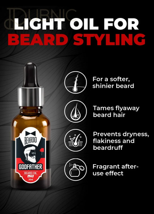 Beardo Godfather Beard OiL - Beard & Hair Growth Oil