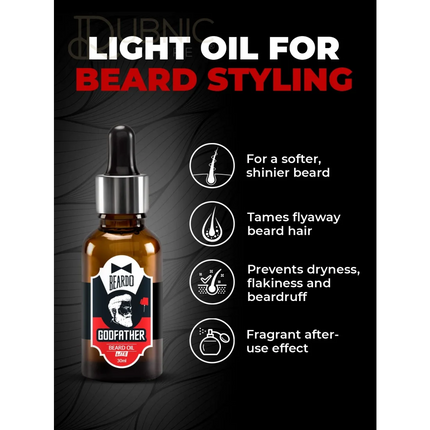 Beardo Godfather Beard OiL - Beard & Hair Growth Oil