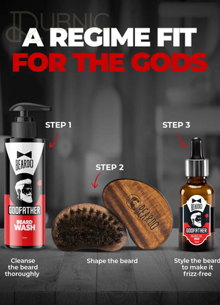 Beardo Godfather Beard OiL - Beard & Hair Growth Oil