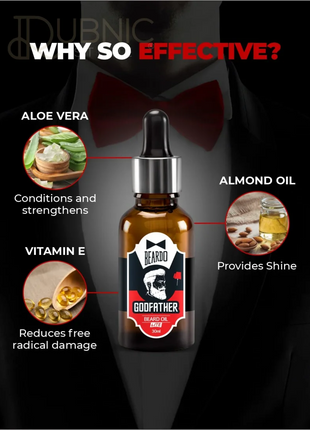 Beardo Godfather Beard OiL - Beard & Hair Growth Oil