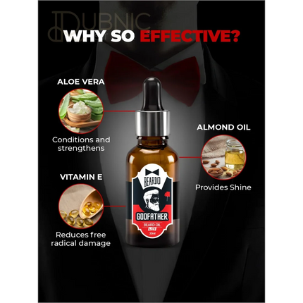 Beardo Godfather Beard OiL - Beard & Hair Growth Oil