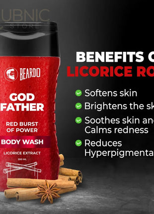 Beardo Godfather Body Wash - BODY WASH