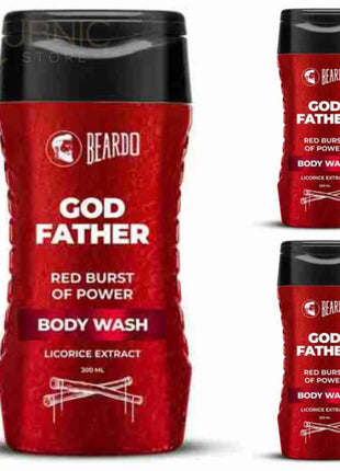 Beardo Godfather Body Wash pack of 3 - BODY WASH