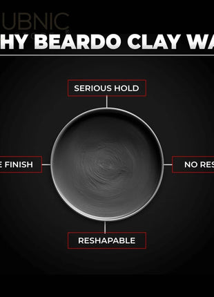 Beardo HAIR CLAY Wax - Strong Hold - hair wax