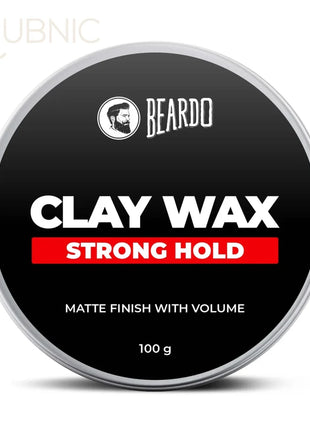 Beardo HAIR CLAY Wax - Strong Hold - hair wax