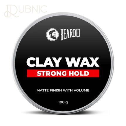 Beardo HAIR CLAY Wax - Strong Hold pack of 2 - hair wax