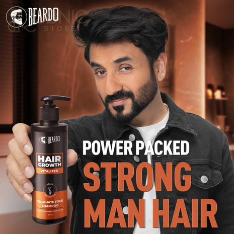 Beardo Hair Growth Sulphate Free Shampoo - SHAMPOO