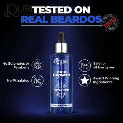 Beardo Hair Growth Vitalizer pack of 2 - HAIR SERUM