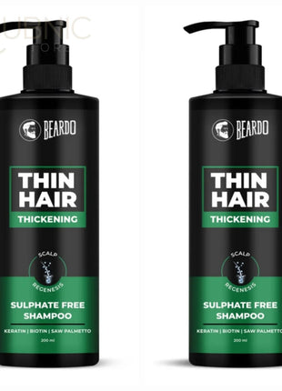 Beardo Hair Thickening Sulphate Free Shampoo pack of 2 -