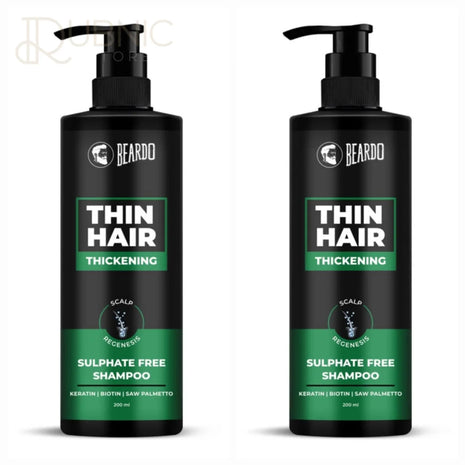 Beardo Hair Thickening Sulphate Free Shampoo pack of 2 -