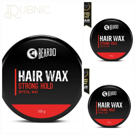 Beardo Hair Wax Strong Hold Crystal Gel Wax pack 3 - hair