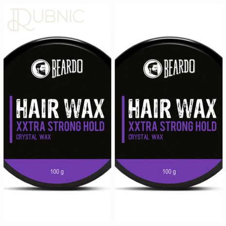 Beardo Hair Wax XXTRA STRONGHOLD Crystal Wax pack of 2 -