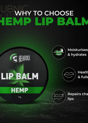 Beardo Hemp Lip Balm - LIP BALM