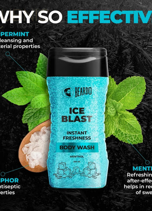 Beardo Ice Blast Body Wash - BODY WASH