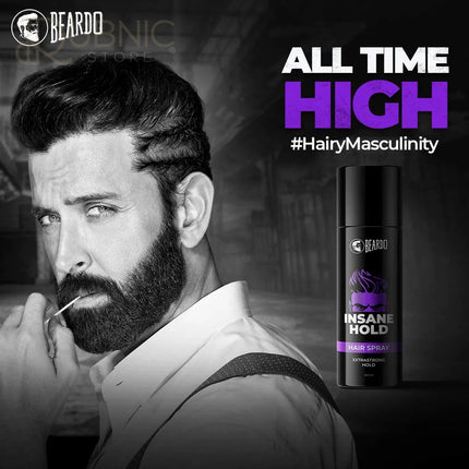 Beardo Insane Hold Hair Spray - hair spray