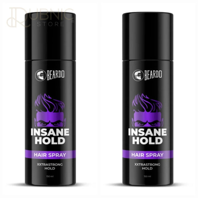 Beardo Insane Hold Hair Spray pack of 2 - hair spray